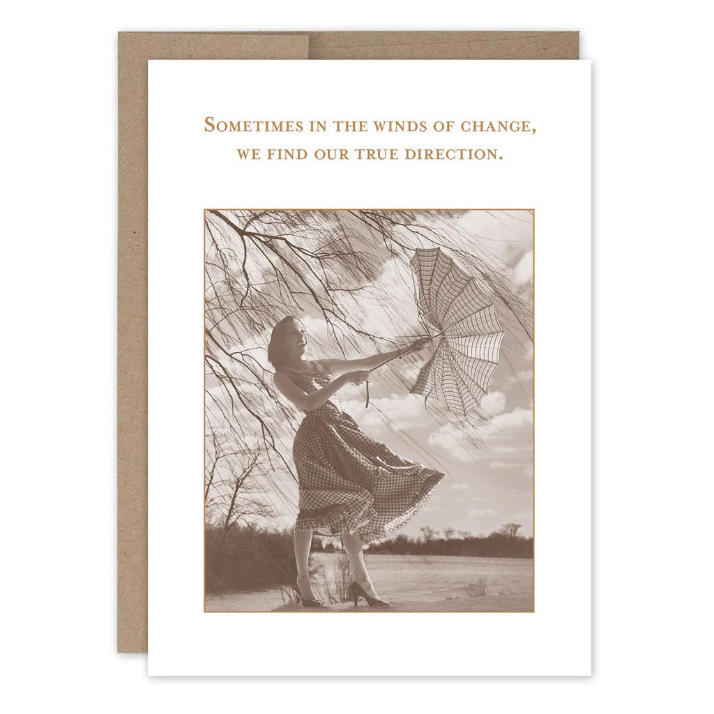 Winds of Change Birthday Card