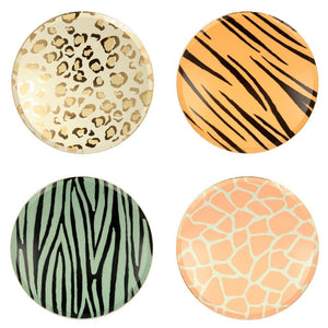 Safari Animal Print Dinner Plates