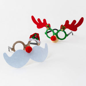 Santa/Reindeer Glasses