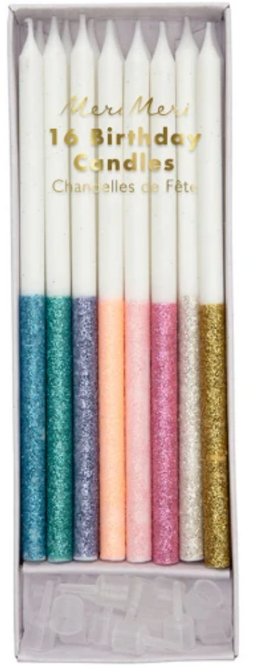 Multicolor Dipped Candles