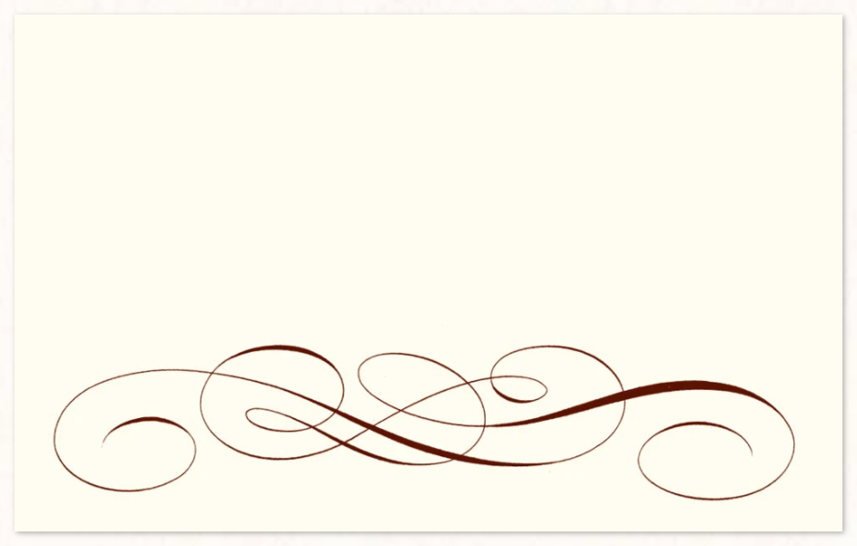 Scroll Place Cards