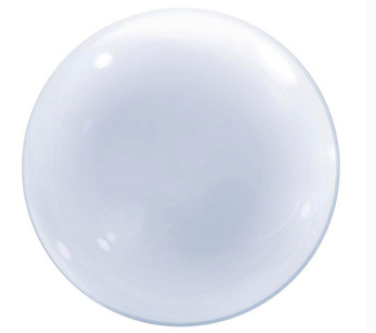 20 inch Deco Bubble Clear Balloon