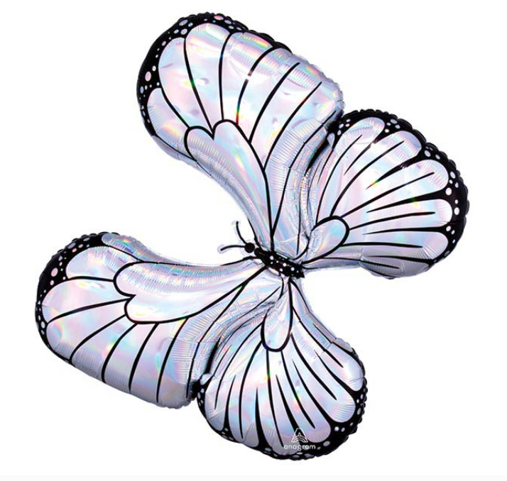 Load image into Gallery viewer, Holographic Butterfly Balloon
