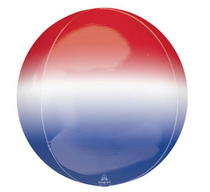 Red, White, Blue Ombre Orbz