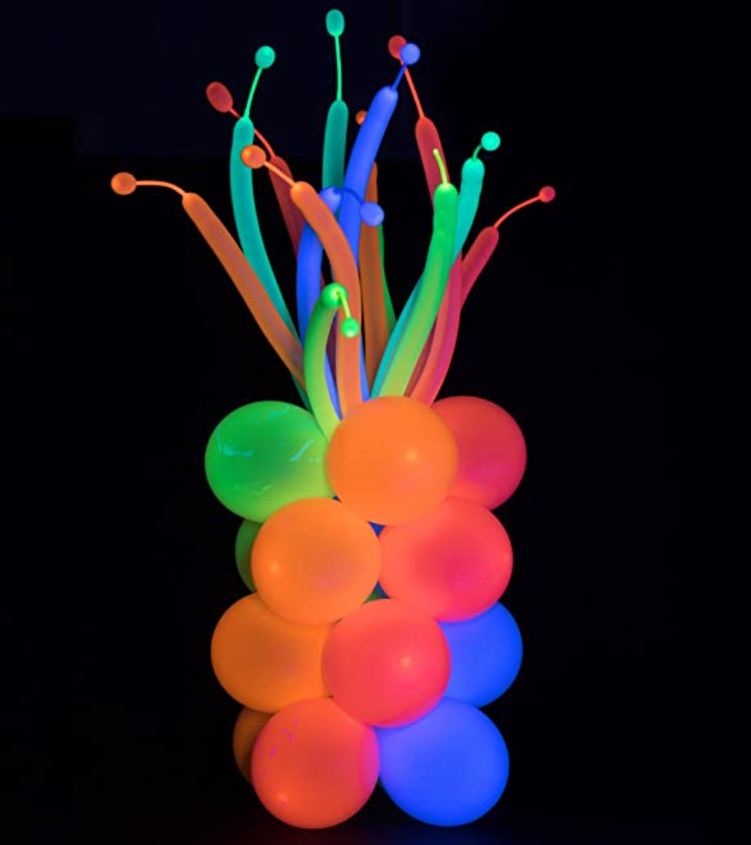 Load image into Gallery viewer, Neon Tying Balloons
