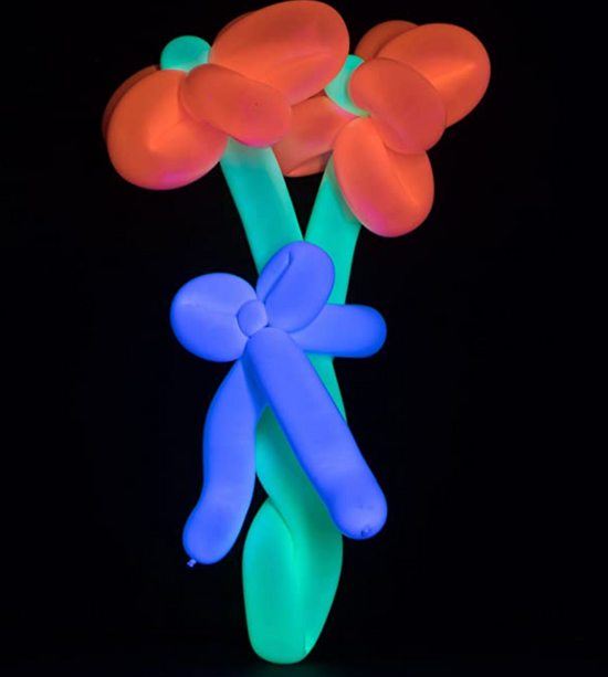 Load image into Gallery viewer, Neon Tying Balloons
