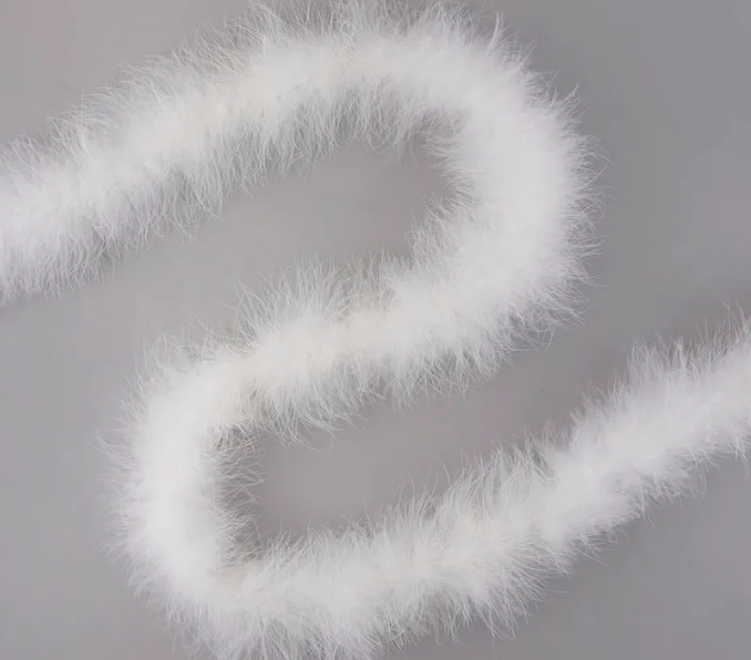 Marabou Boa White