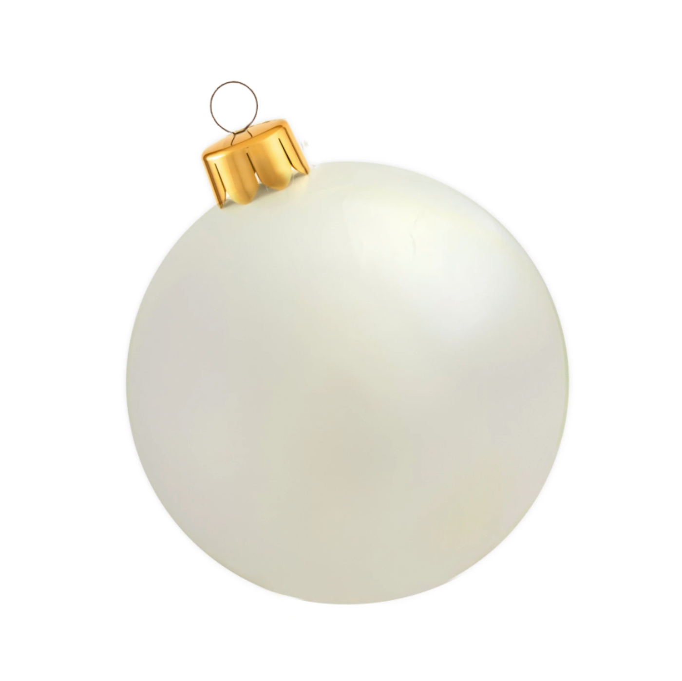 Pearl White Holiball- 18 inch
