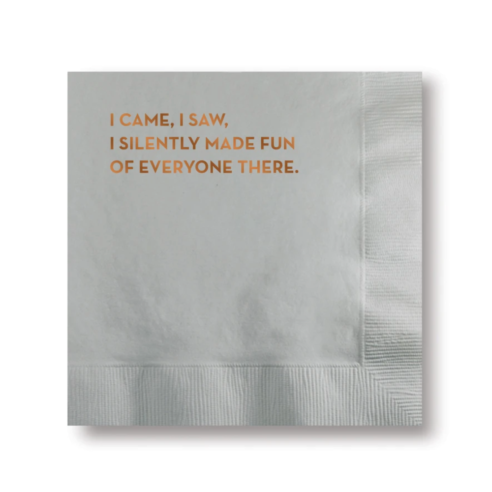Load image into Gallery viewer, I Came, I Saw Napkins
