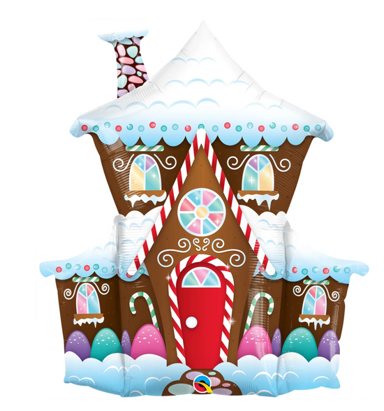Gingerbread House Mylar