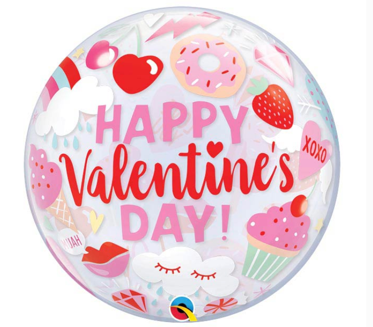 Valentine's Bubble Balloon