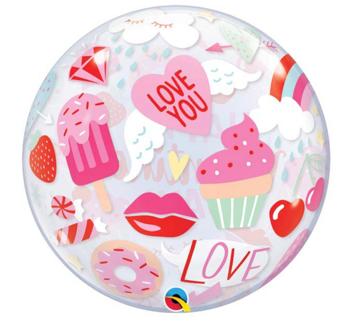 Valentine's Bubble Balloon