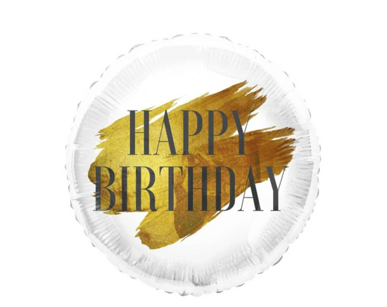 24K Birthday Foil Balloon