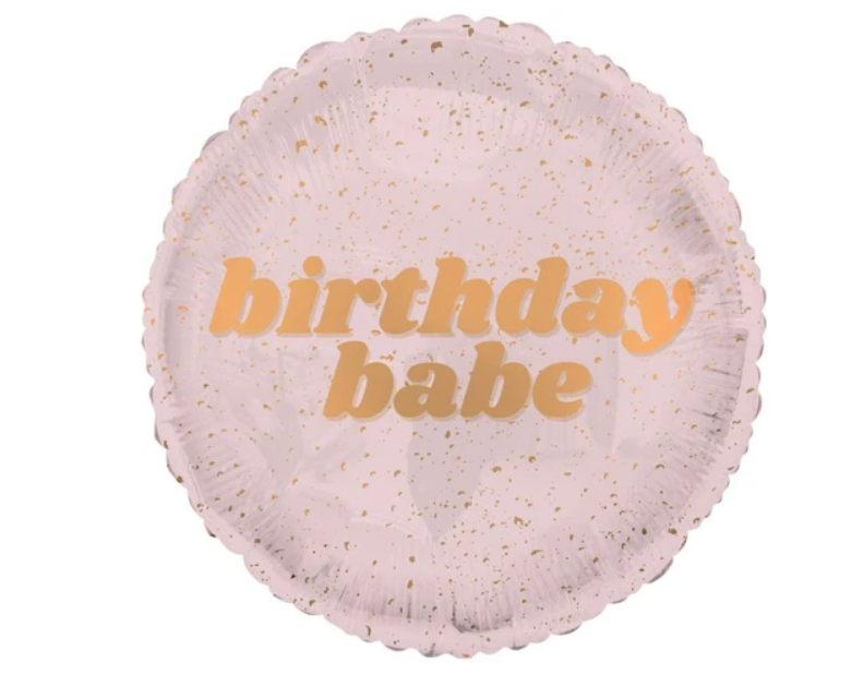 24K Birthday Babe Balloon