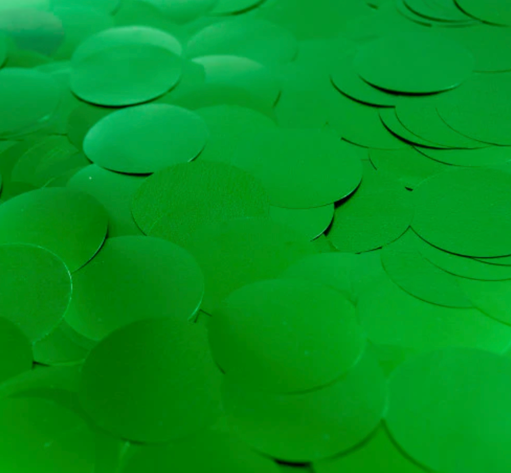 Green Table Confetti