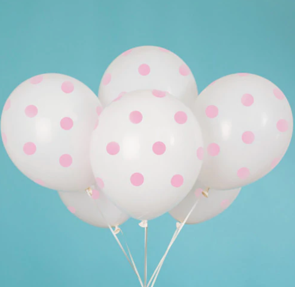 Pink Polka Dots Balloon Pack