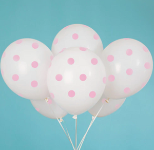 Pink Polka Dots Balloon Pack