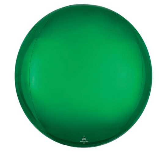 16" Green Orbz Balloon