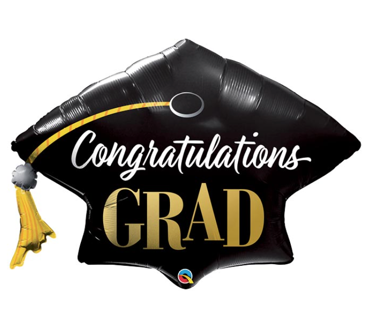 Load image into Gallery viewer, 41&amp;quot; Congrats Grad Mylar Balloon
