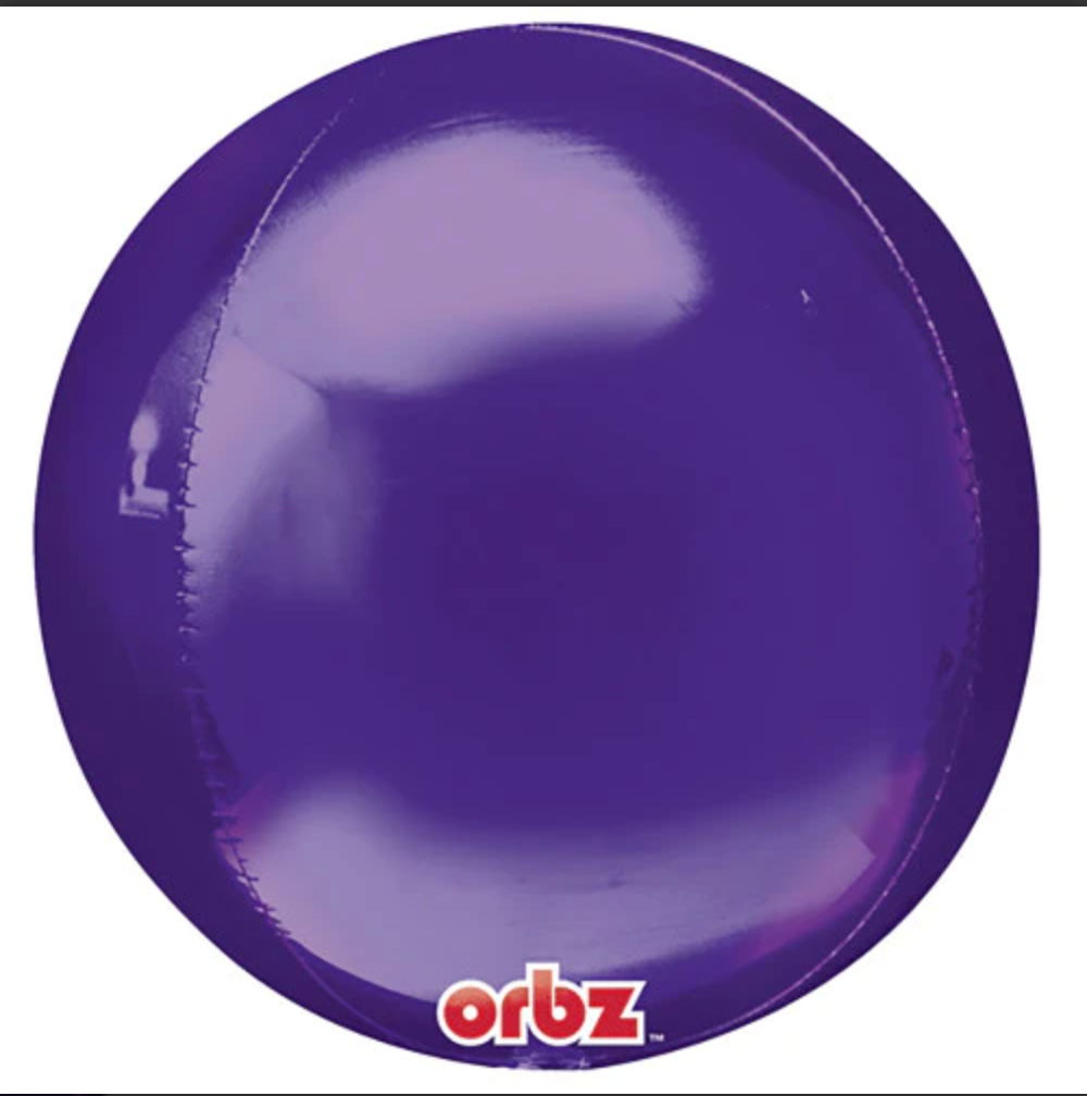 16" Purple Orb