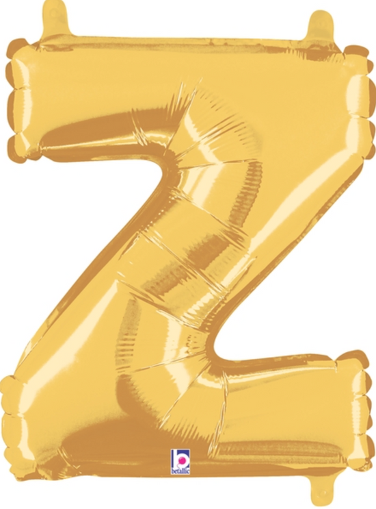 14 Inch Air-Filled Gold Letters