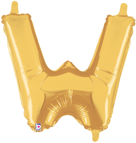 14 Inch Air-Filled Gold Letters