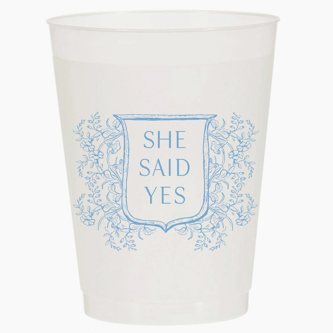 Load image into Gallery viewer, She Said Yes Cups
