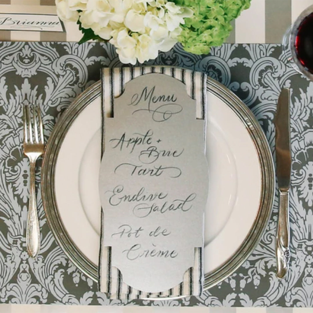 Silver Frame Table Accent