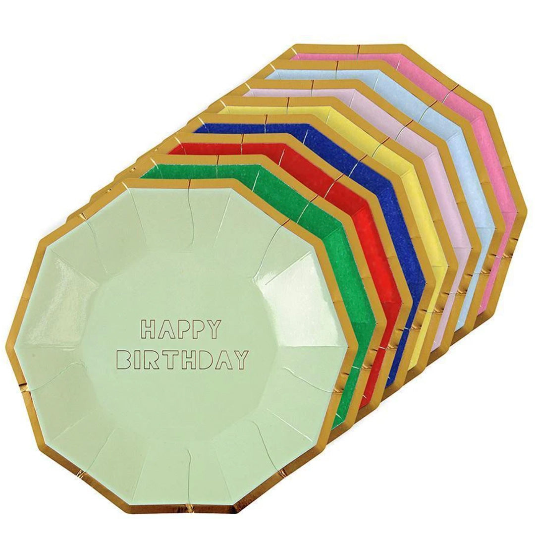 Load image into Gallery viewer, Small Happy Birthday Plates
