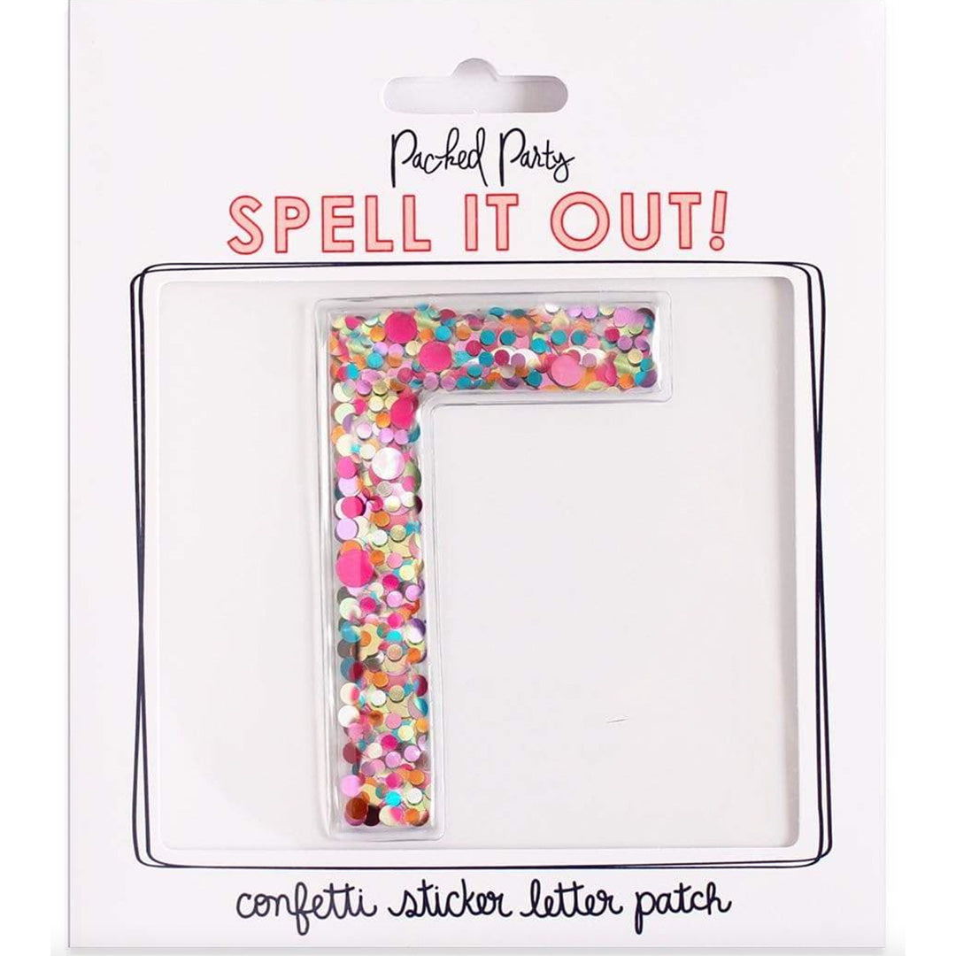 Stick To It Confetti Greek Letter