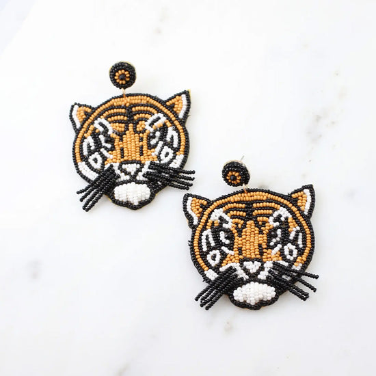 Tiger Earrings