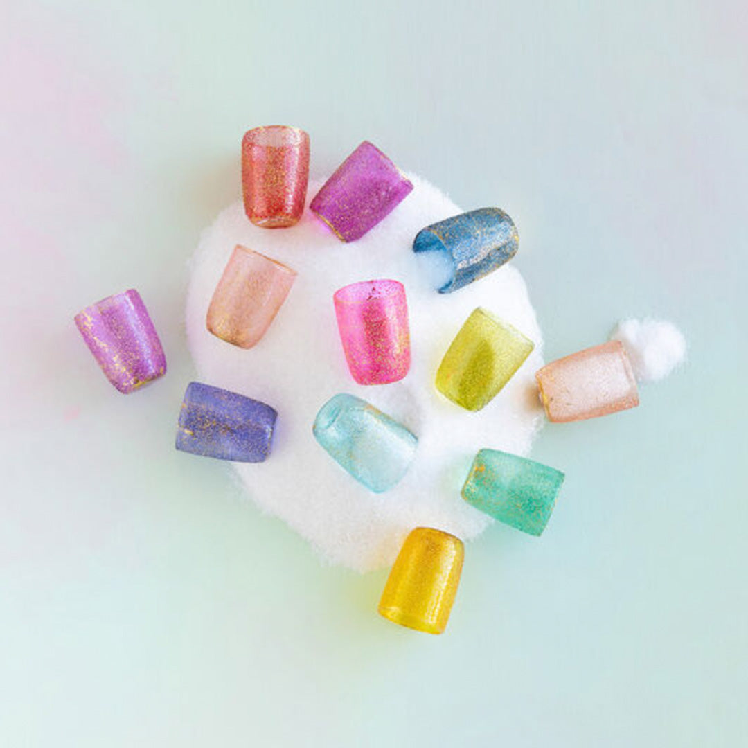 Small Rainbow Assortment Stubble Votives