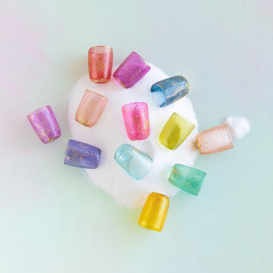 Small Rainbow Assortment Stubble Votives