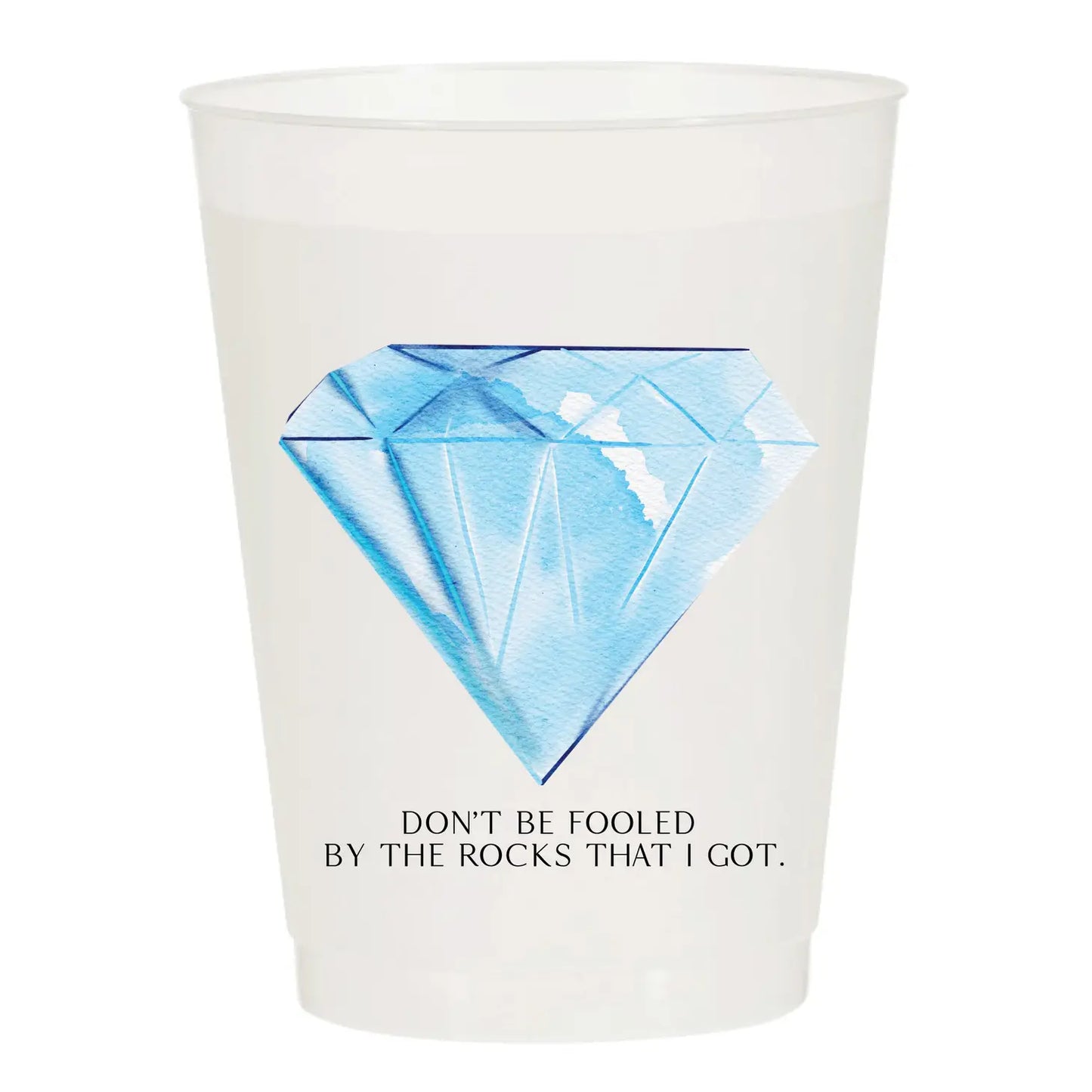 Don't Be Fooled by The Rocks That I Got Cup Sleeve