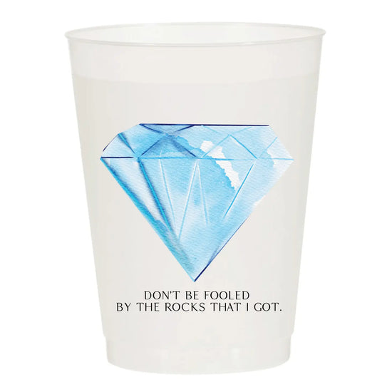 Don't Be Fooled by The Rocks That I Got Cup Sleeve