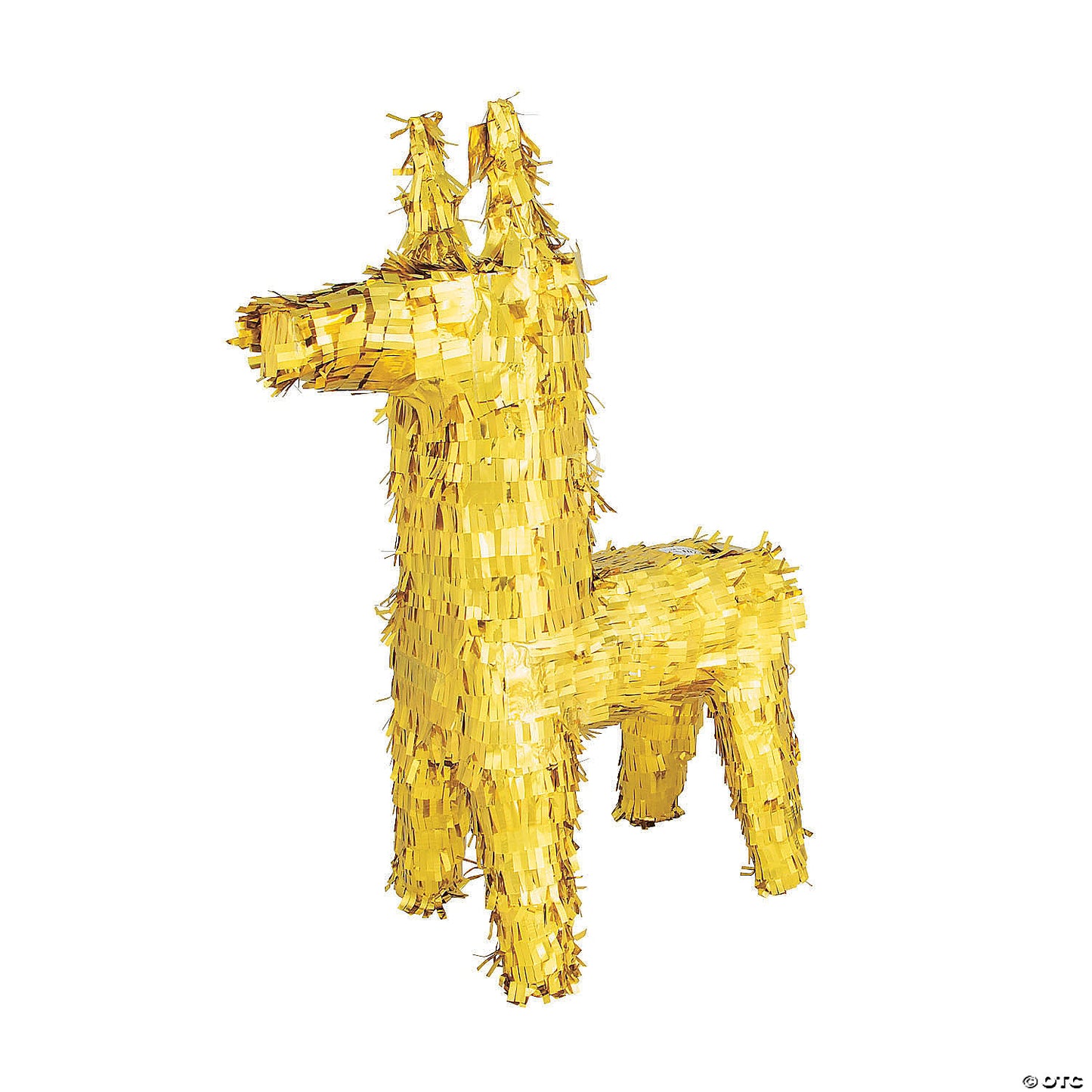 Gold Donkey Pinata