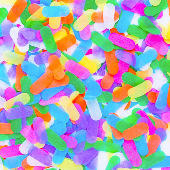 Load image into Gallery viewer, Ice Cream Sprinkles Confetti Tube
