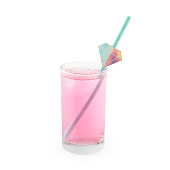 Gemstone Paper Straws