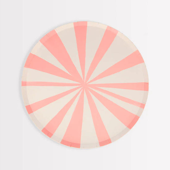 Mixed Stripe Side Plate