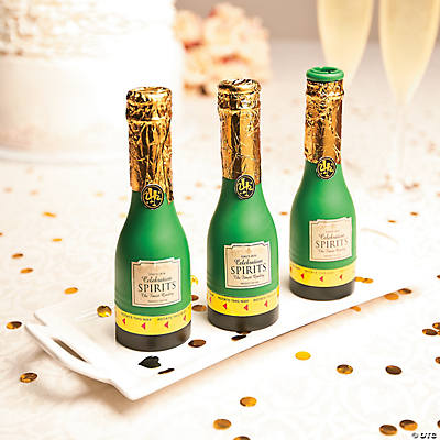 Load image into Gallery viewer, Mini Champagne Bottle Confetti Poppers
