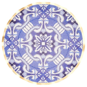 Moroccan Nights Paper Dinner Plate